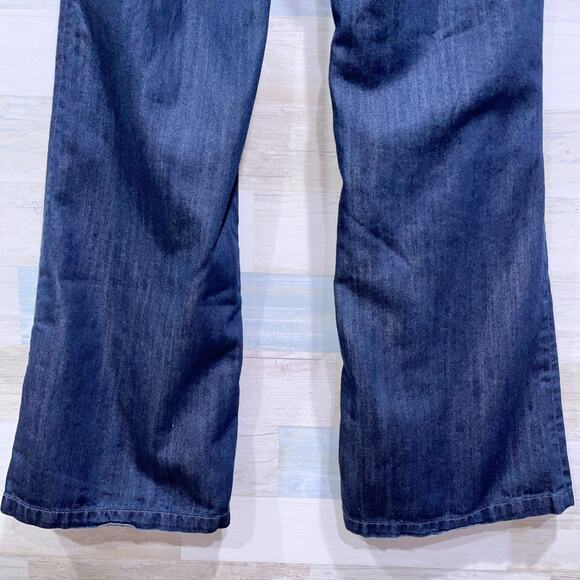 Level 99 Blue Flare Jeans - Picture 6 of 9